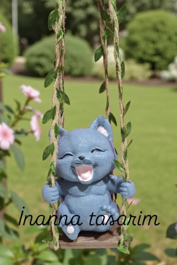 Sallanan Kedi silikon kalıp