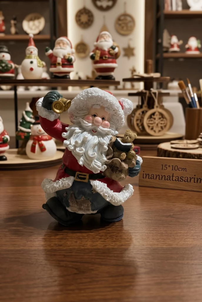 Noel Baba Silikon Kalıp